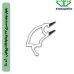 زهوار دوجداره سری 72 ویتانوا خانه پروفیل - کد 1010