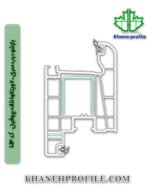 بازشو درب سری 60 ویتانوا خانه پروفیل – کد 1014