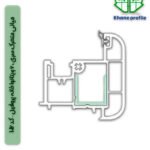 میانی متحرک سری 60 ویتانوا خانه پروفیل – کد 1016