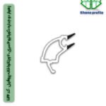 زهوار دو جداره دکوراتیو 2 سری 60 ویتانوا خانه پروفیل – کد 1024
