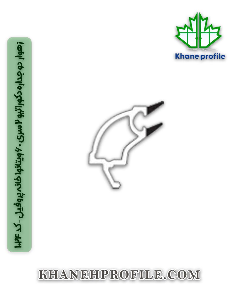 زهوار دو جداره دکوراتیو 2 سری 60 ویتانوا خانه پروفیل – کد 1024 زهوار دو جداره دکوراتیو 2 سری 60 ویتانوا خانه پروفیل – کد 1024