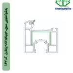 بازشو کشویی سری 60 ویتانوا خانه پروفیل – کد 1027