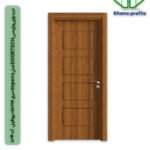 درب یو‌پی‌وی‌سی DOORTECH مدل Imperia سری 304 خانه پروفیل – کد 1034