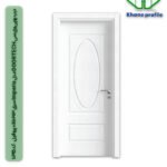 درب یو‌پی‌وی‌سی DOORTECH مدل Imperia سری 303 خانه پروفیل – کد 1035