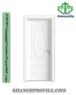 درب یو‌پی‌وی‌سی DOORTECH مدل Imperia سری 303 خانه پروفیل – کد 1035